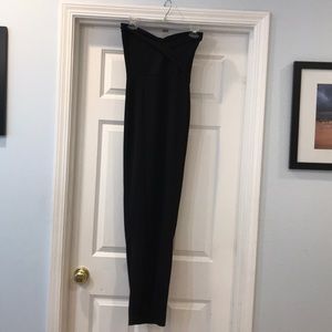 Maxi dress with slit